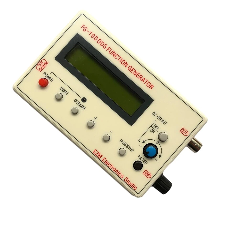 FG-100 DDS Function Signal Generator | 1Hz-500KHz | Sine Triangle Square Wave - Image 4