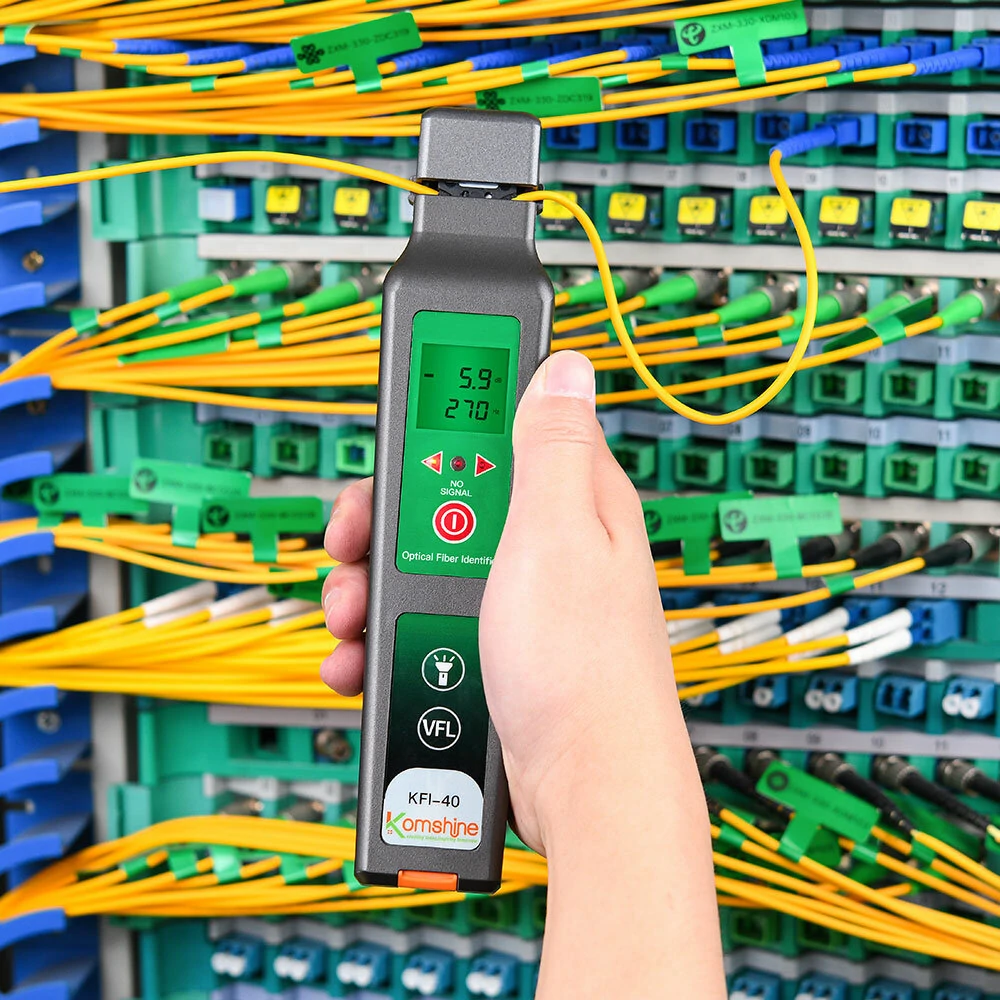 KFI-40 Fiber Optical Identifier | 750nm-1700nm SM/MM | Handheld FTTH Testing Tool - Image 3