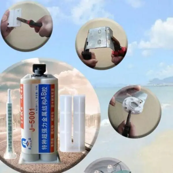 J-5001 Metal Structure AB Adhesive | High Strength Glue - Welding Substitute - Image 3