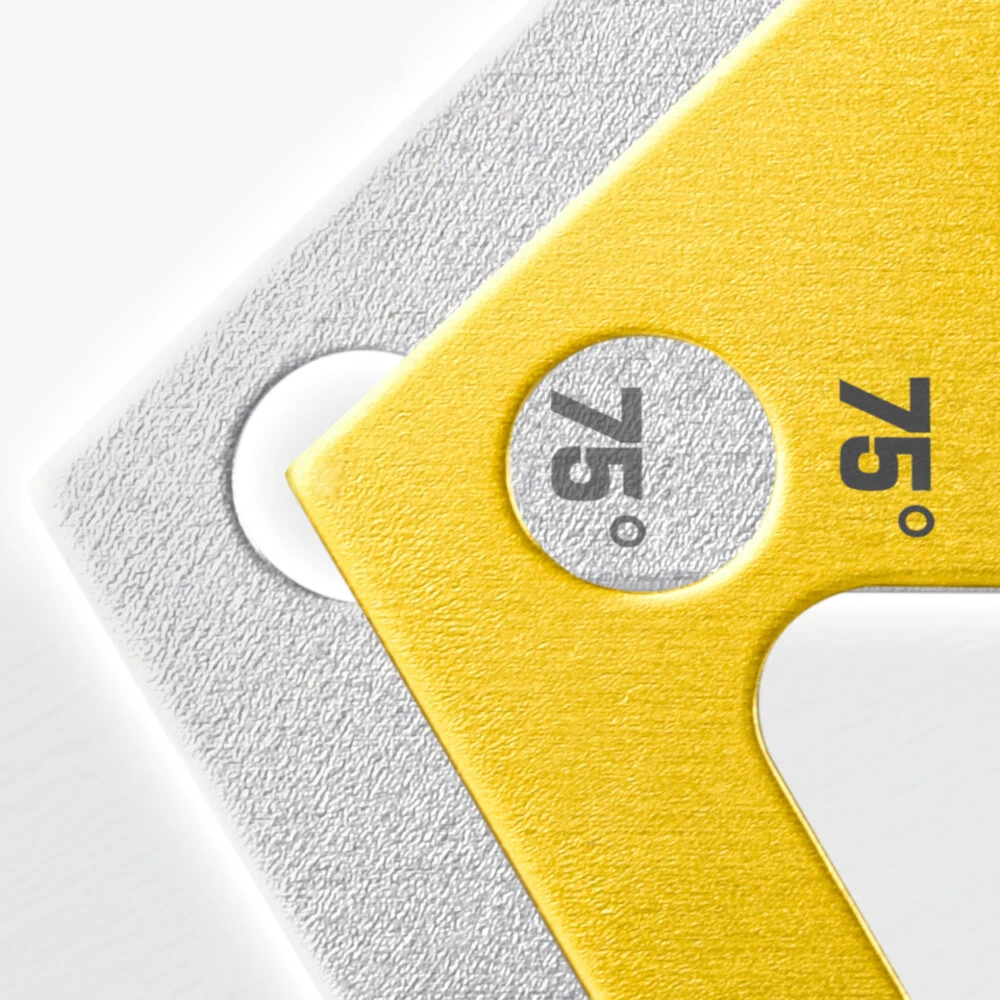 Aluminum Alloy Hexagon Ruler | Multi-Angle Measuring Tool & Saw Protractor - Image 4