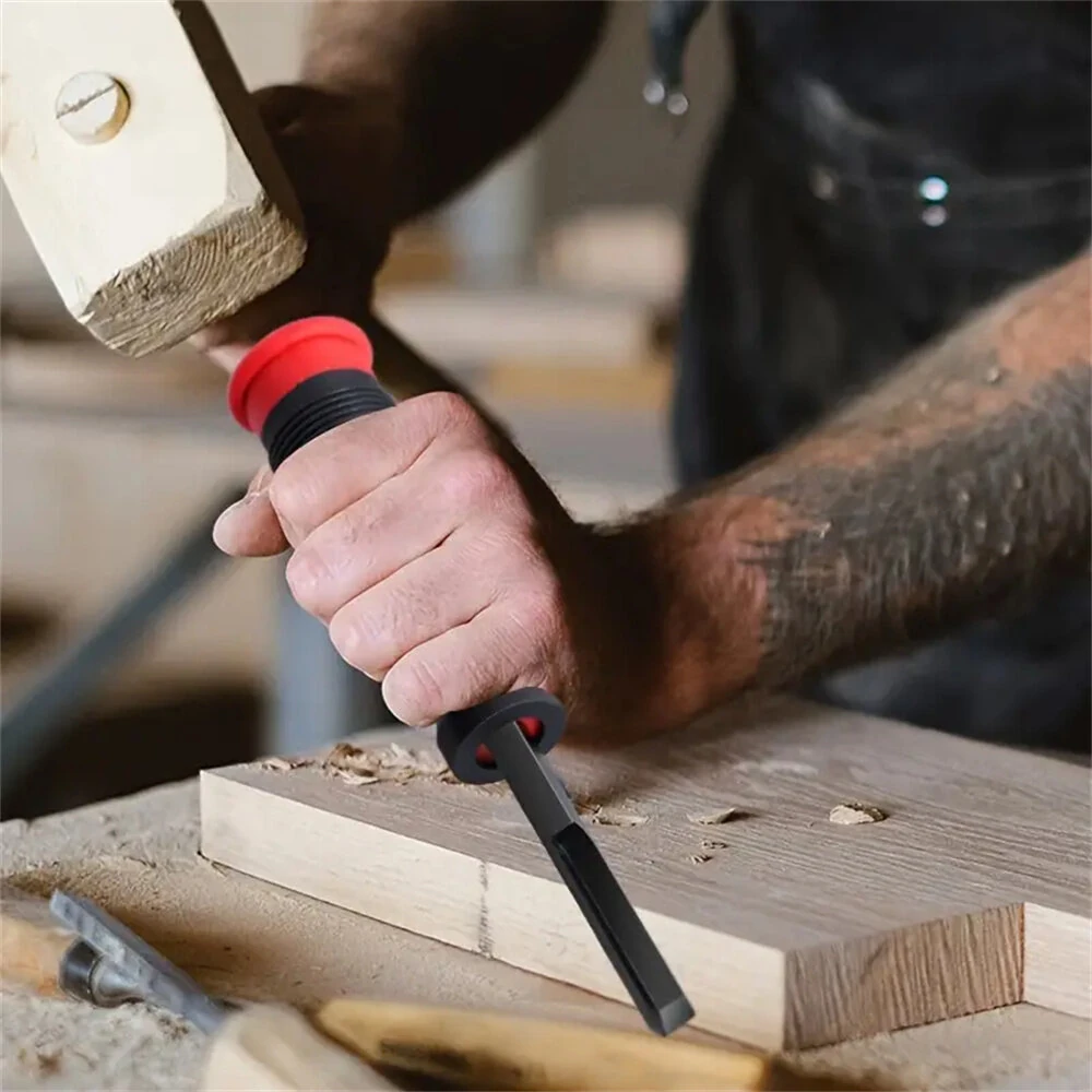 90 Degree Right Angle Corner Chisel - High Carbon Steel Blade 2.76 Inch Depth for Door Installation & Woodworking - Image 3