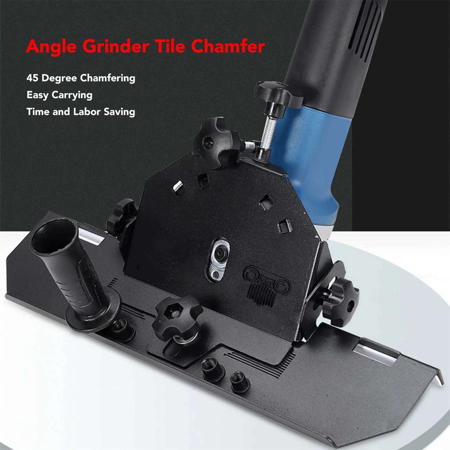 45-Degree Chamfer Tool for 115/125 Angle Grinders | Metal Tile Cutter - Image 3