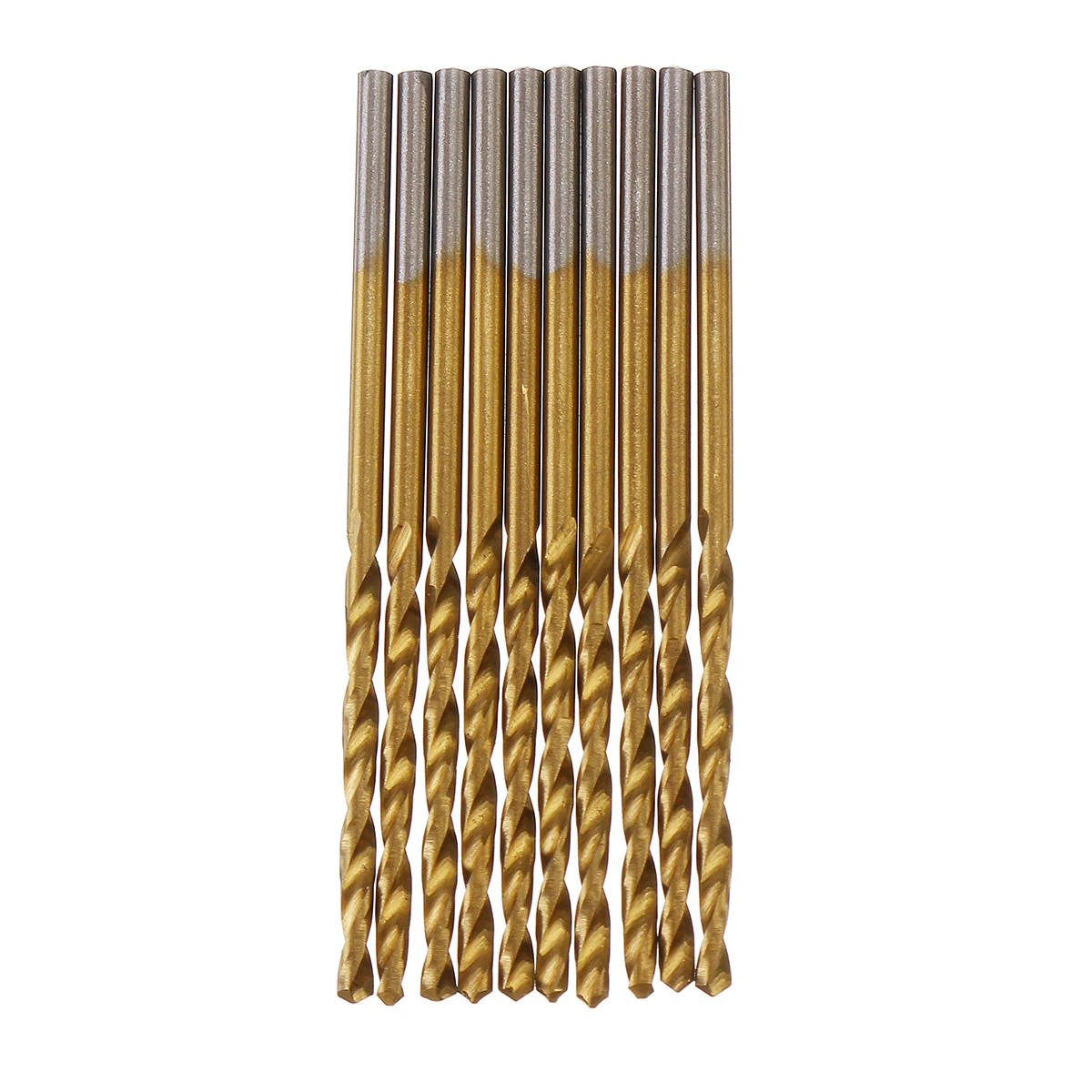 Titanium Coated HSS Drill Bit Set - 50pcs 1-3mm for Woodworking | High Speed Steel - Image 5