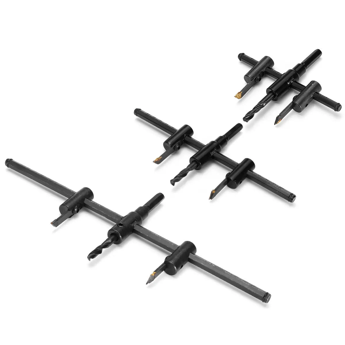 Adjustable Circle Hole Cutter - 40-300mm Wood Drywall Drill Bit Saw | Multi-Size - Image 2