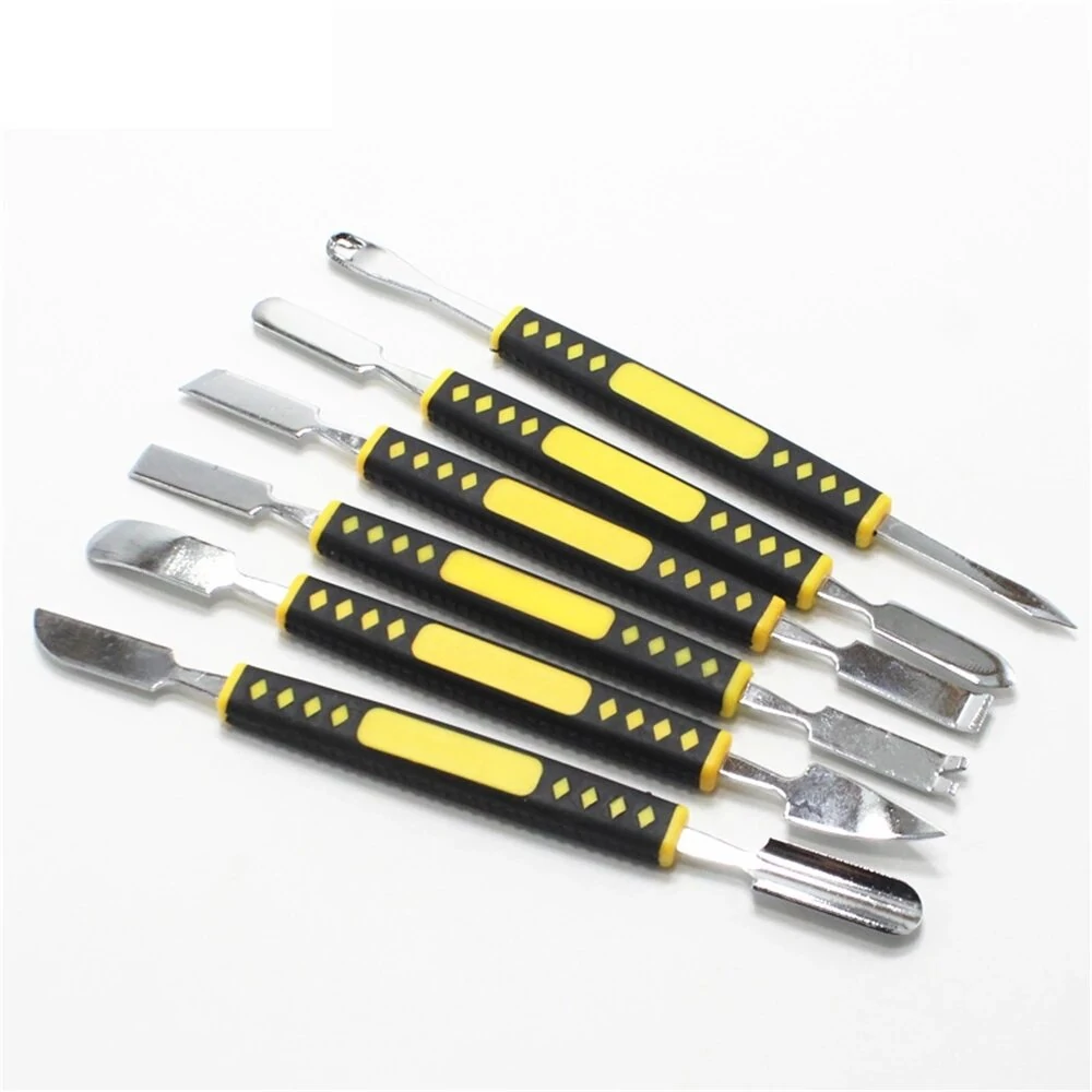 6Pcs Double Head Spudger Set - Metal Phone Repair Tools for iPhone & Tablet - Image 3