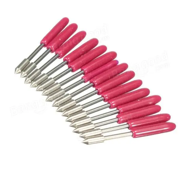 Graphtec CB09 Blade Holder - 45 Degree Vinyl Cutter Blades - 15pc Set - Image 3