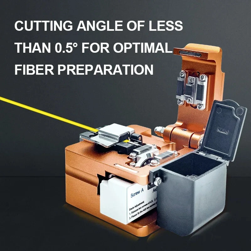 S09 Fiber Cleaver - High Precision 80-150μm | 48,000 Cuts | Auto Blade Reposition - Image 4