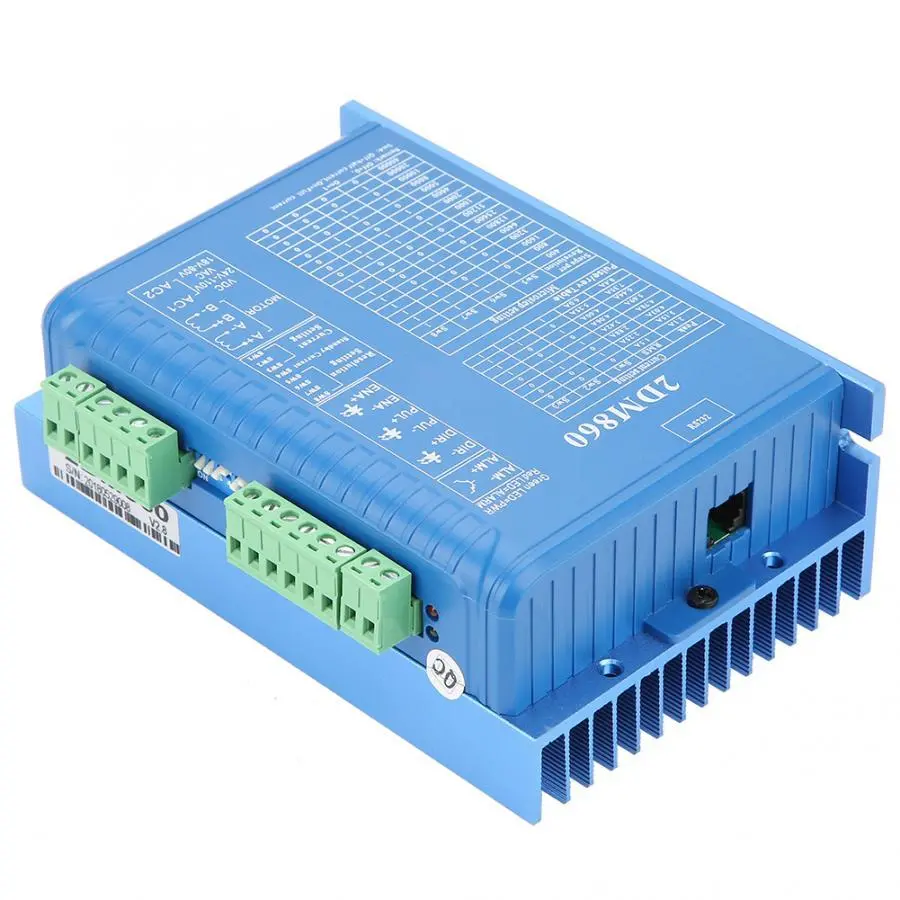 Machifit 2DM860 Stepper Motor Driver | 2 Phase Controller for CNC Router & Engraving - Image 3