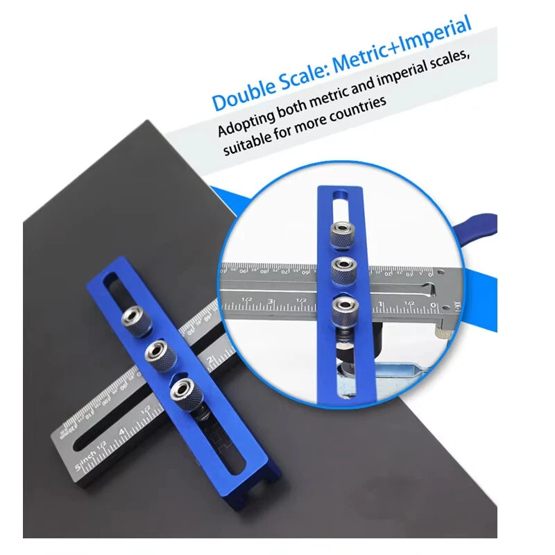 XK-1 Drill Guide Punching Locator | Aluminum Alloy Adjustable Hole Jig 8-28mm - Image 5