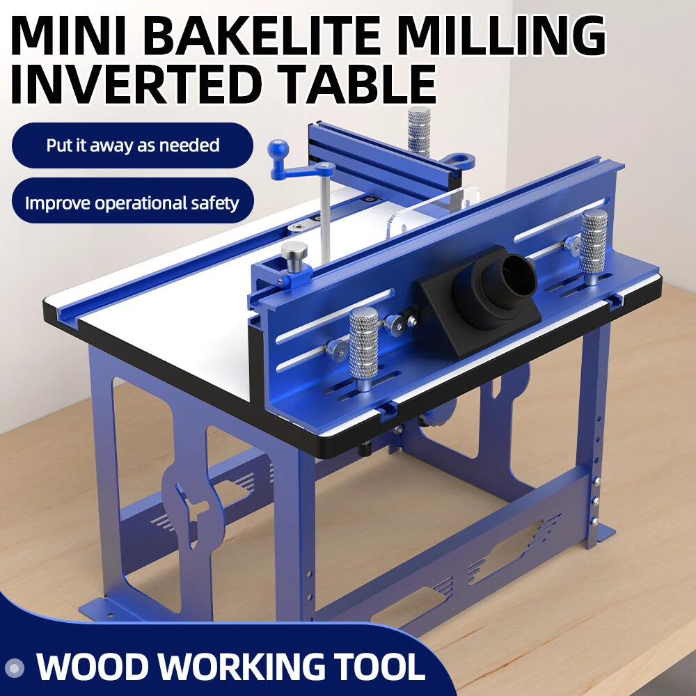 ENJOYWOOD Router Table Workbench with Miter Gauge | Dust Port for 65mm/69mm Motors - Image 2