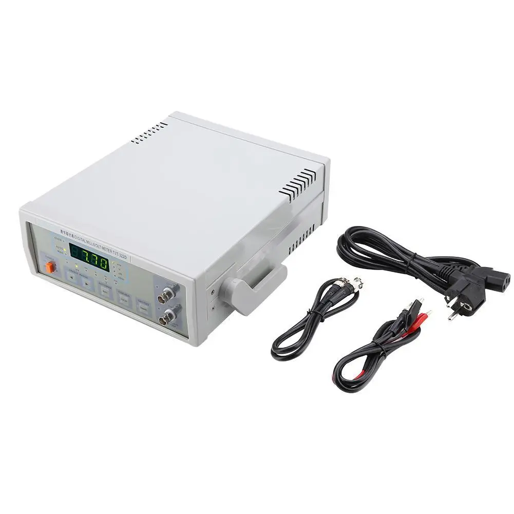 LW-322D Digital Millivoltmeter | 10Hz-2MHz Auto/Manual | CH1/CH2 Voltmeter - Image 5