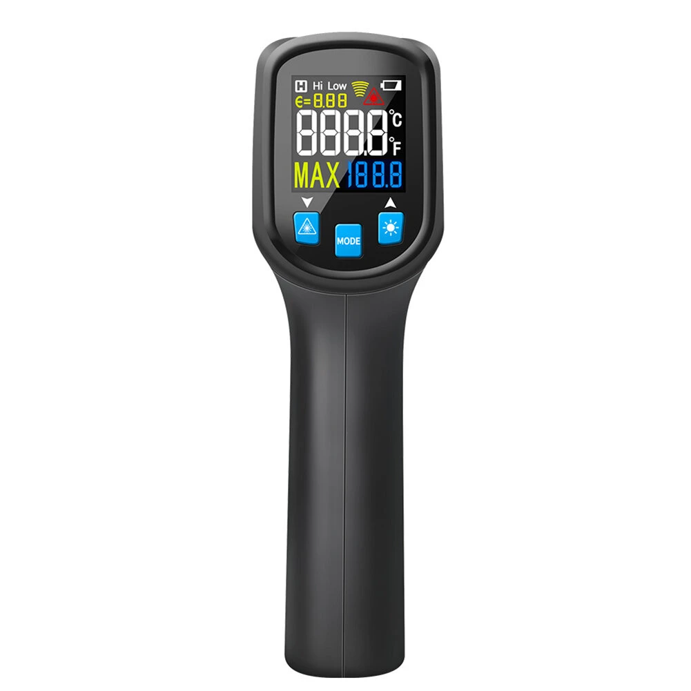 ANENG TH01A Non-Contact IR Thermometer | -50° to 400°C | Hygrometer & Color LCD - Image 3