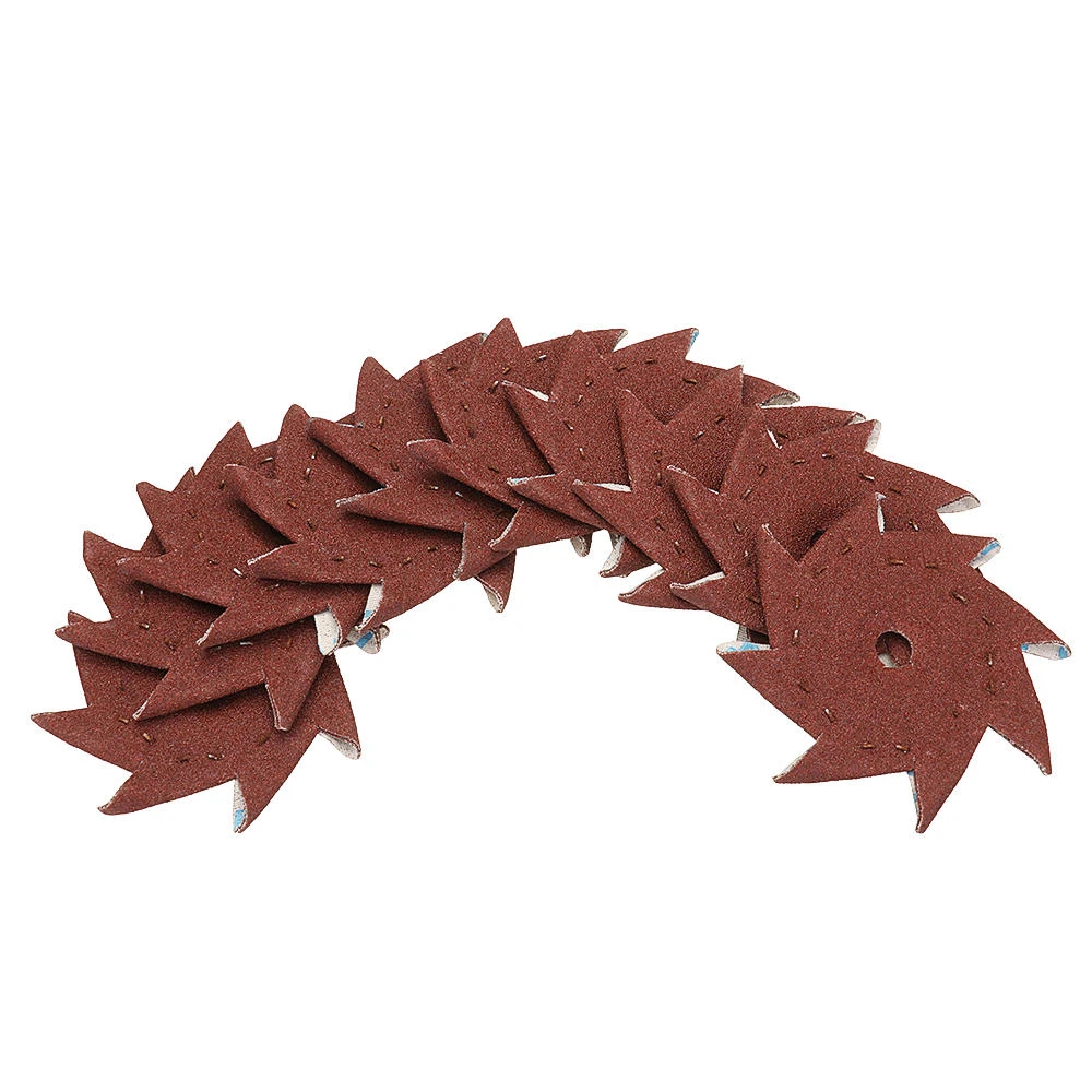 50Pcs 240 Grit Octagonal Sandpaper | Double Layer Abrasive Buffing Tool - Image 3