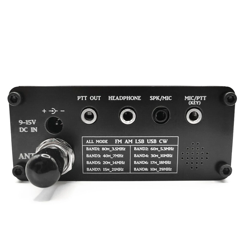 Portable uSDX 8 Band SDR Transceiver | USB LSB CW AM FM | HF SSB QRP with Battery - Image 3