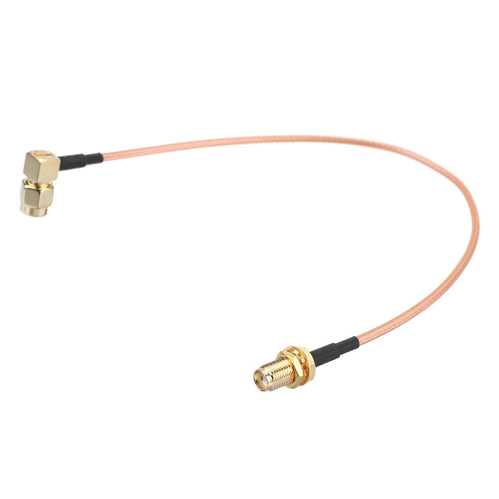 2 Pcs 10CM SMA Cable - SMA Male Right Angle to SMA Female RG316 Coax Pigtail - Image 4