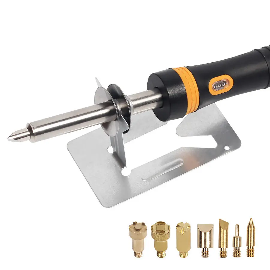 HILDA 30W Electric Soldering Iron & Wood Burning Pen Set - 220V with Tips - Image 2