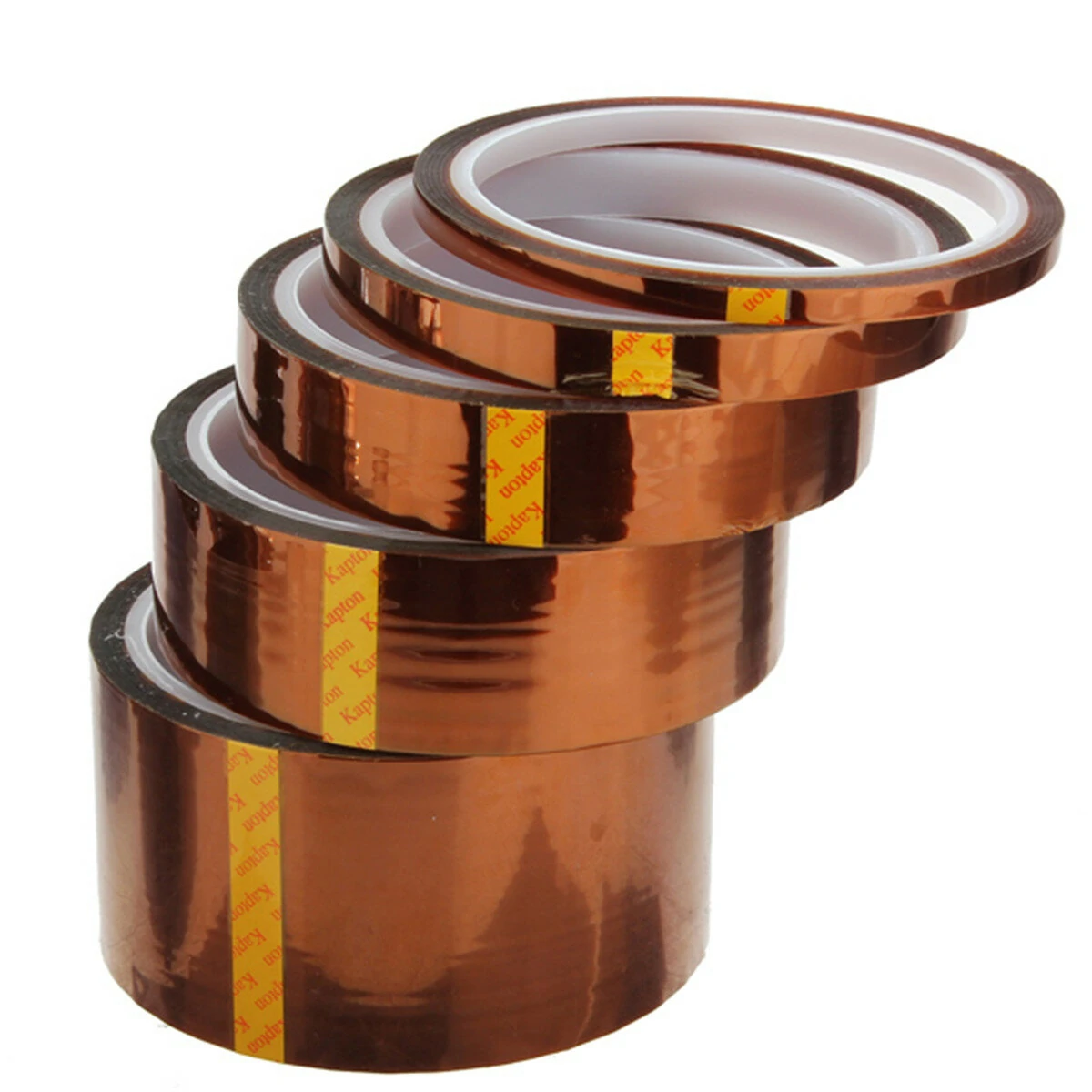 Excellway Polyimide HT Tape 50MM x 30M, 200°C High Temp Insulation, Model: HT-5030 - Image 5