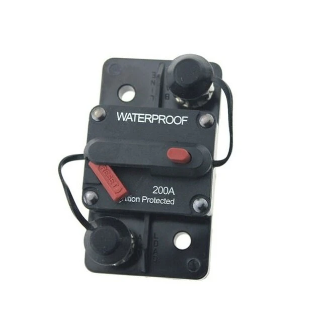 DC 12-48V 300A Circuit Breaker - Waterproof Reset Fuse for Car Boat Auto - Image 2