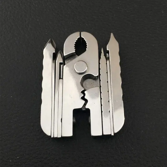 9-in-1 Mini Portable Multi-Function Pliers & Screwdriver EDC Tool | Key Chain - Image 5