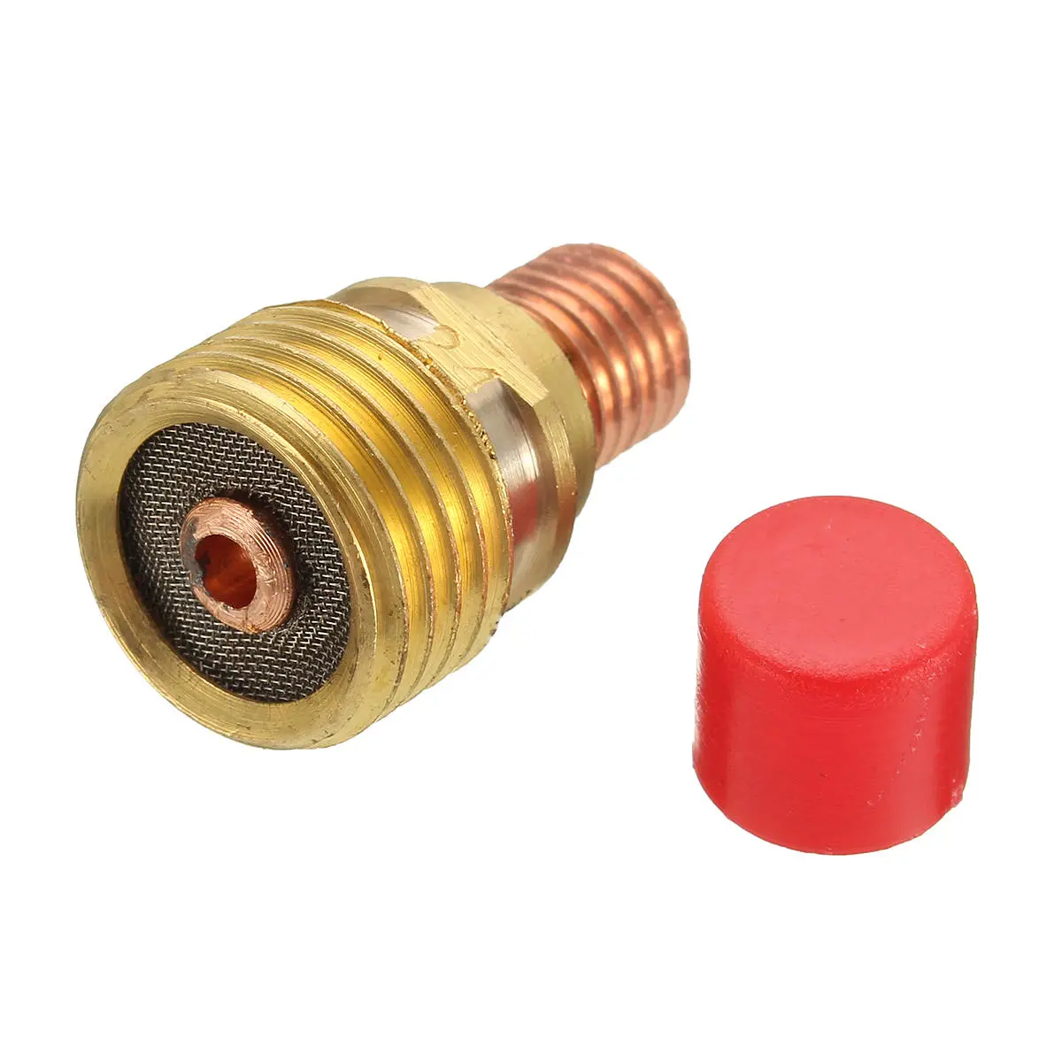 8Pcs 3/32in TIG Welding Torch Gas Lens Pyrex Cup Kit for WP-9/20/25 Series - Image 3
