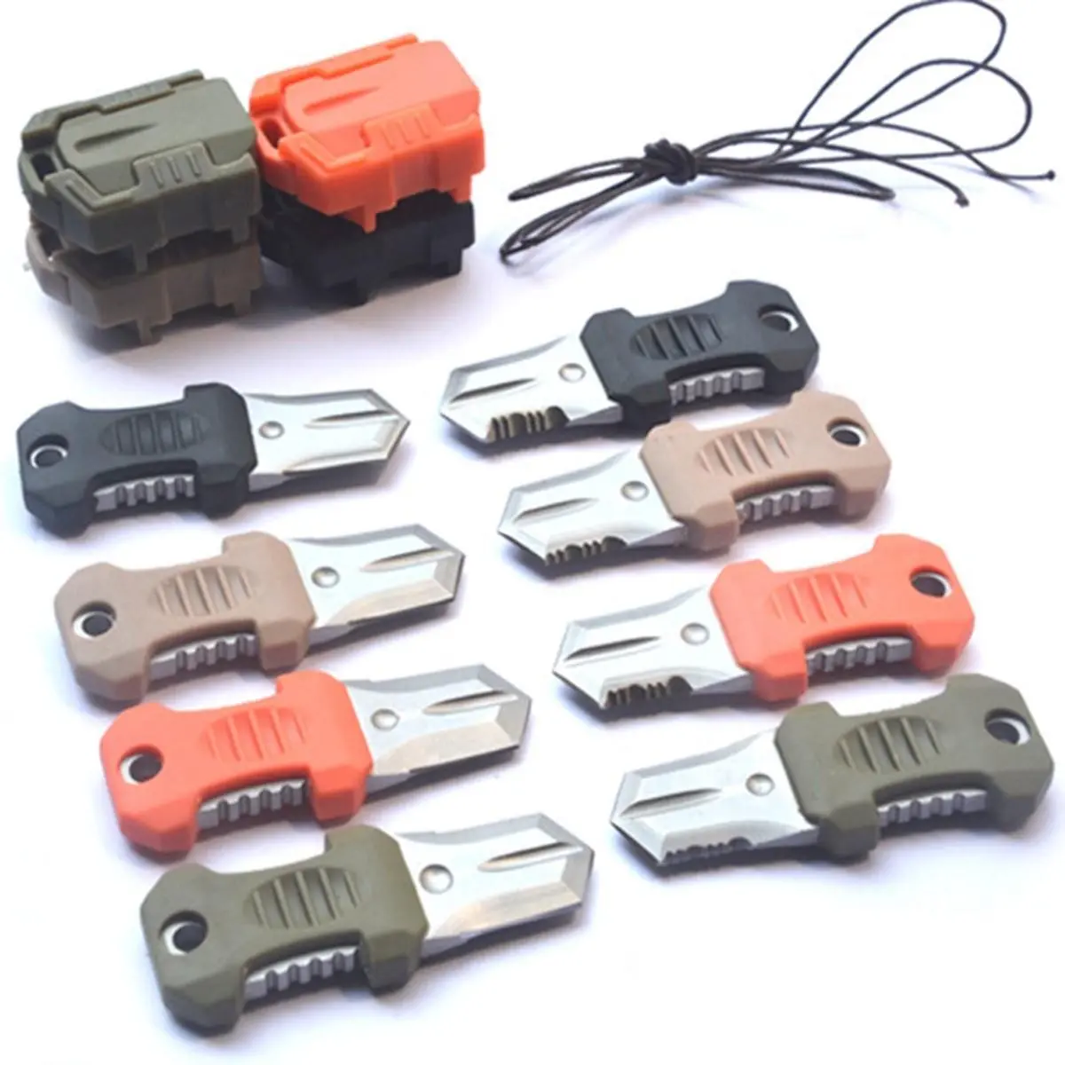 Multifunctional Mini Pocket EDC Survival Tool | Molle Webbing Attachment - Image 3