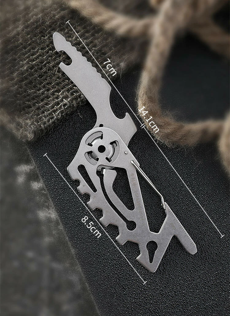Multifunction Credit Card Knife - Outdoor Survival & Camping Tactical Tool - Image 3