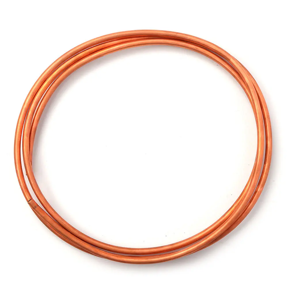 R410A AC Copper Pipe Coil - 3/8 Inch | 1/2/3/4/4/7/10/15/20m Lengths - Brass Tube - Image 4