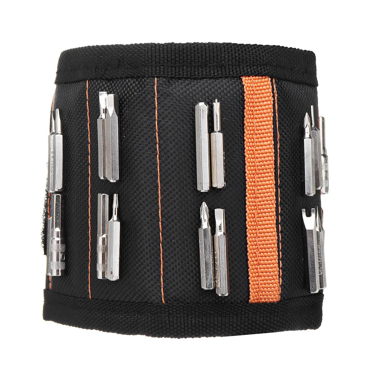 Magnetic Wristband with Strong Magnets | Holds Screws Nails Bits | Easy Carry EDC Gadget - Image 2