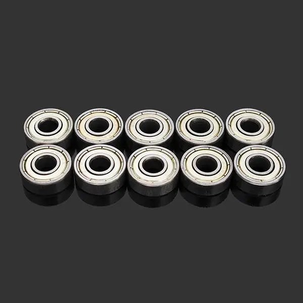 Machifit 10pcs 6x17x6mm 606zz Steel Sealed Ball Bearing - Image 3