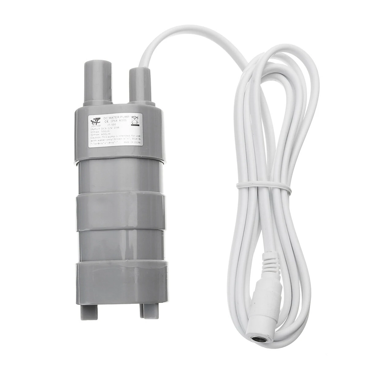 JT-500 DC 12V Brushless Water Pump - 600L/H 5m Head - Low-Noise Energy-Saving for Aquariums & Fountains - Image 3