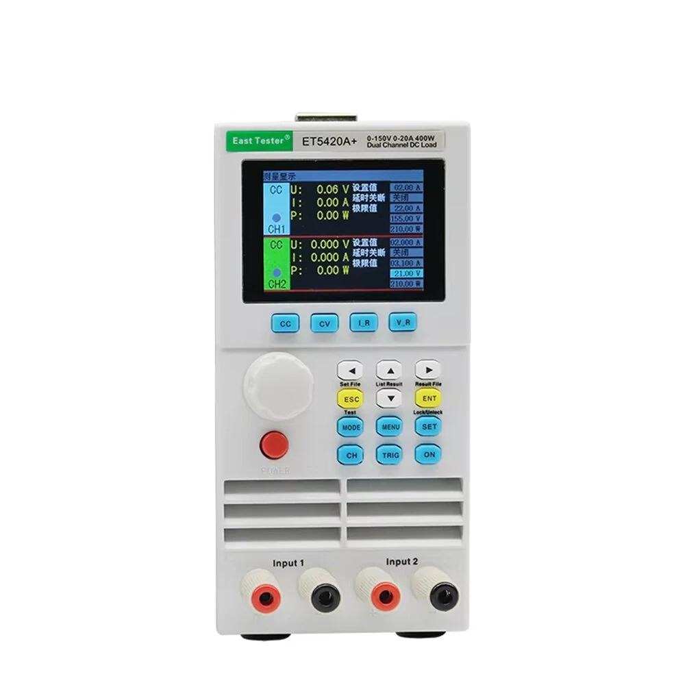 ET5420A+ Dual Channel DC Electronic Load Tester | 400W 20A | USB RS232 Interface - Image 2