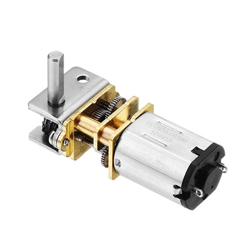 Machifit GW12GA-4 DC 6V 4RPM Worm Gear Motor | High Torque Gearbox - Image 4
