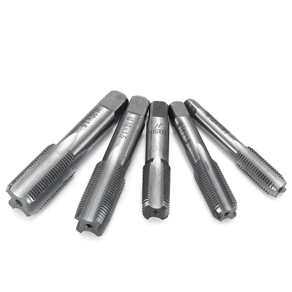 M12-M20 HSS Straight Fine Screw Tap | 2-Piece Set | 1.5mm Pitch High Speed - Image 4