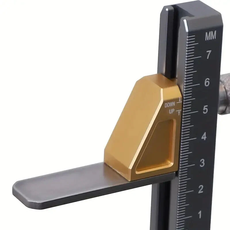 Premium Aluminum Alloy Height Gauge - Adjustable Table Saw Depth Tool | Inch/Metric Units - Image 4