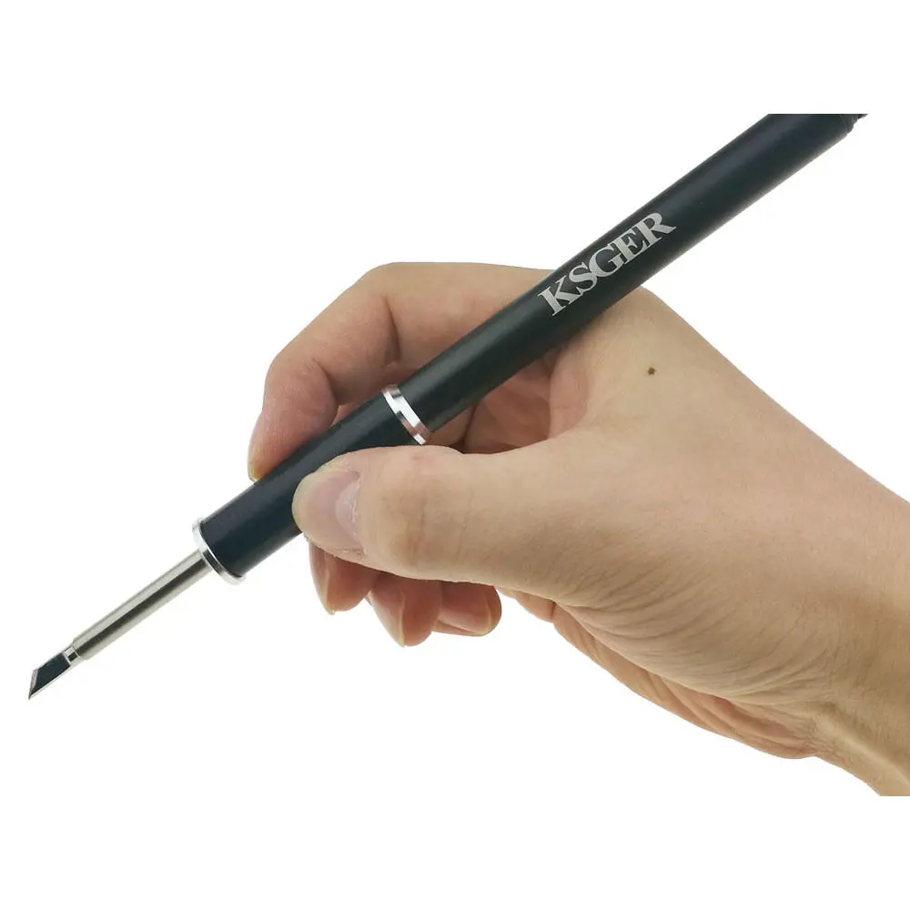 KSGER T12 Soldering Station Kit - STM32 V2.1S OLED Display & Aluminum Handle - Image 2