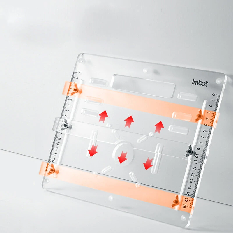 8mm Thickened Acrylic Bottom Plate | Adjustable Width Mini Table Saw for Cutting Machine - Image 3