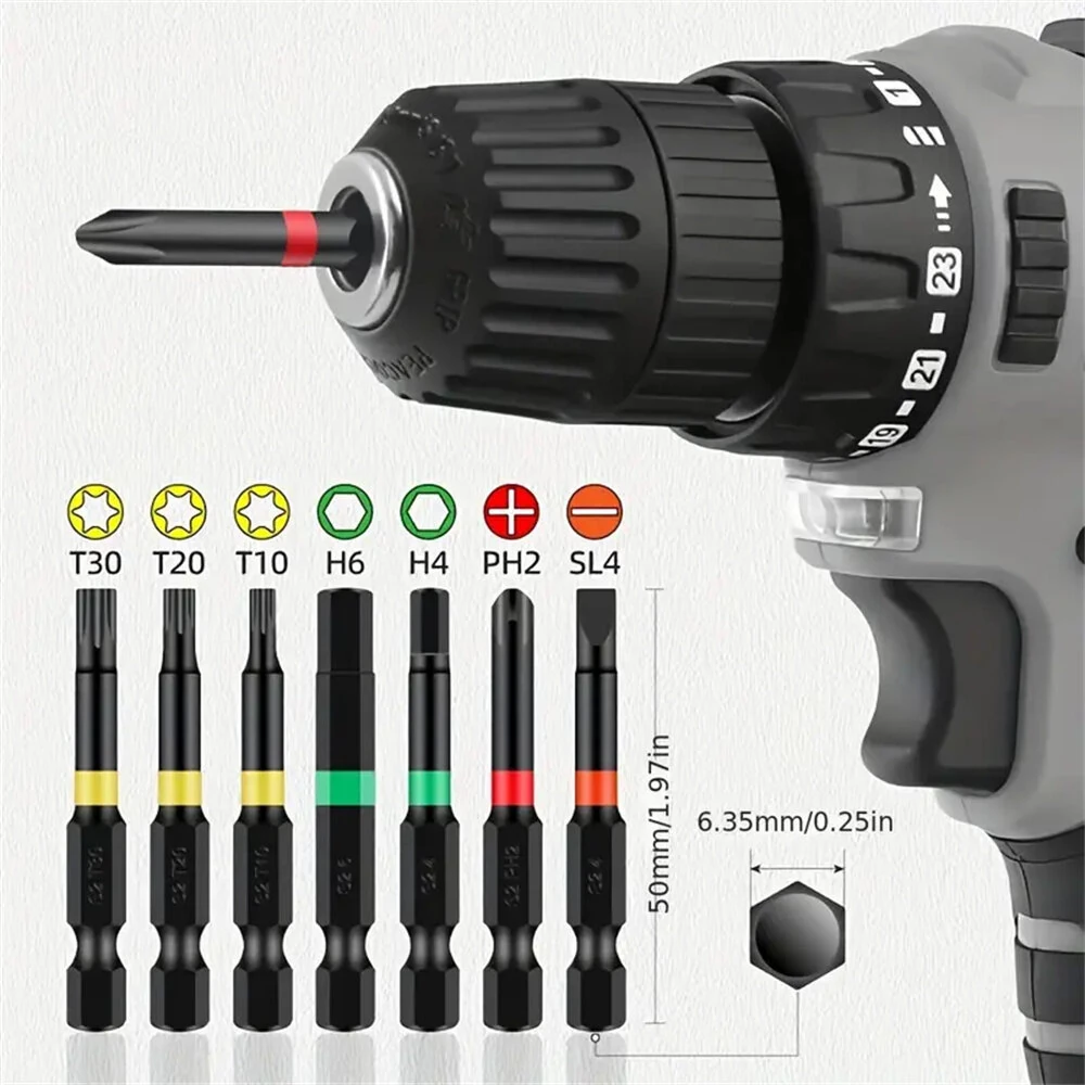 13PCS Screw Extractor Set - Double-Headed Chromium Vanadium Steel - Rust-Proof for Stripped Screws - Image 4