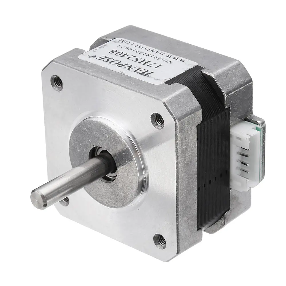 HANPOSE Nema 17 Stepper Motor 42BYGH | 0.6A 12N.cm 4-Lead for CNC Laser 3D Printer - Image 2