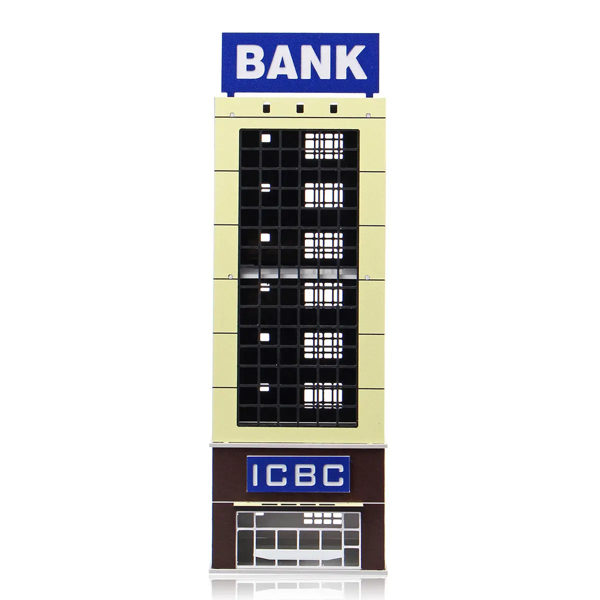 Outland Model Modern Bank Building | N Scale 1/150 | GUNDAM Gifts - Image 2