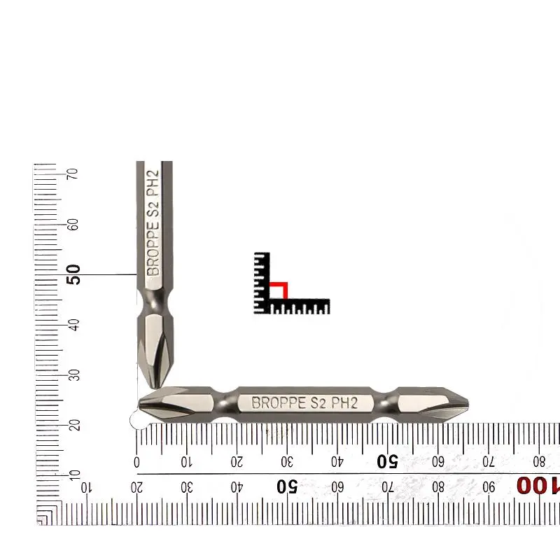 BROPPE S2 Magnetic Phillips Screwdriver Bit Set | PH2 1/4 Inch Hex Shank - Image 5