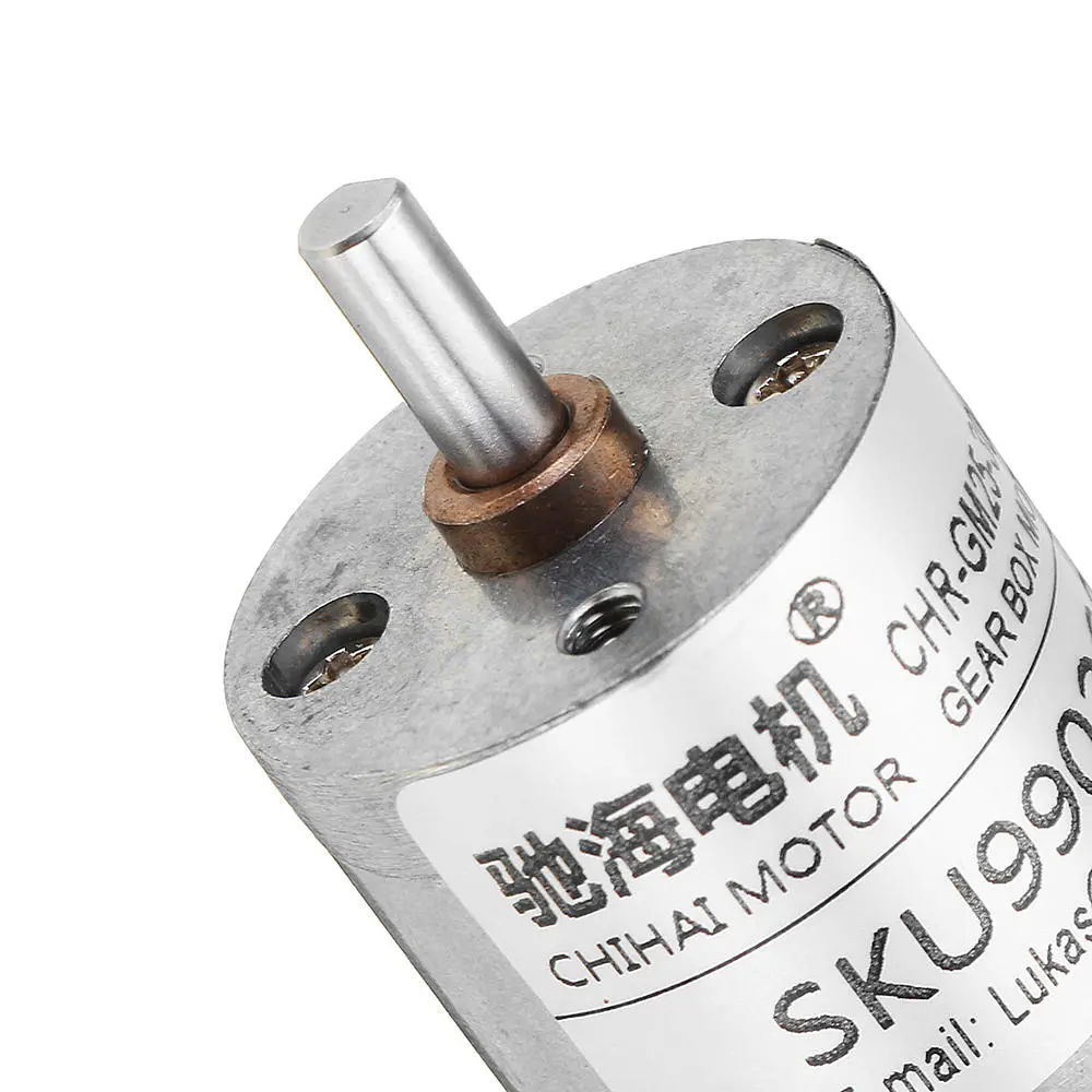 CHIHAI DC 6V 65RPM Gear Motor - High Torque Permanent Magnet Mini Motor - Image 5