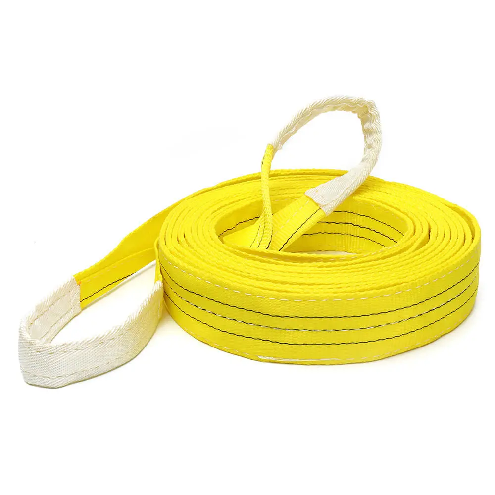 3 Tonne Polyester Lifting Sling | 2m-10m Flat Webbing Strap | Certified Duplex Cargo Hoist - Image 4