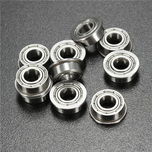 MF105ZZ Flanged Ball Bearings - 5x10x4mm Double Shielded - 10 Pack - Image 4
