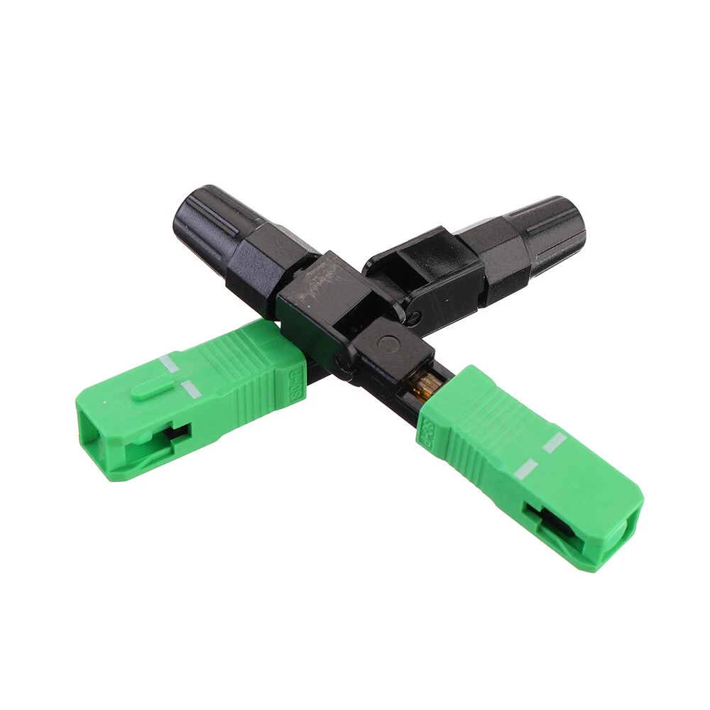 FTTH SC APC Fast Connector - 100pcs Flip Type Embedded Adapter | 0.9/2.0/3.0mm - Image 5