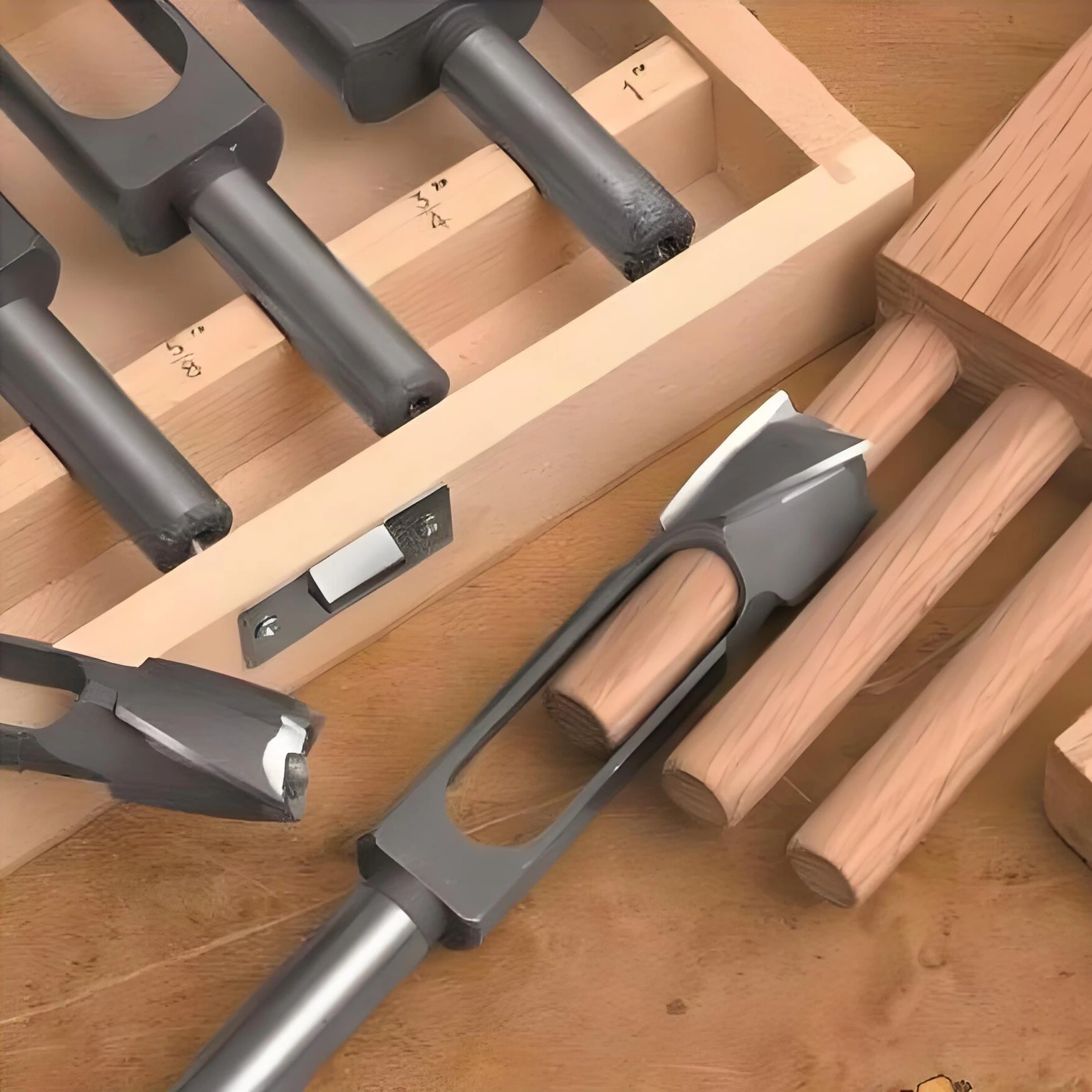 High Carbon Steel Tenon Plug Cutter | 8mm 10mm 12mm 15mm 20mm | 13mm Shank for Woodworking - Image 4