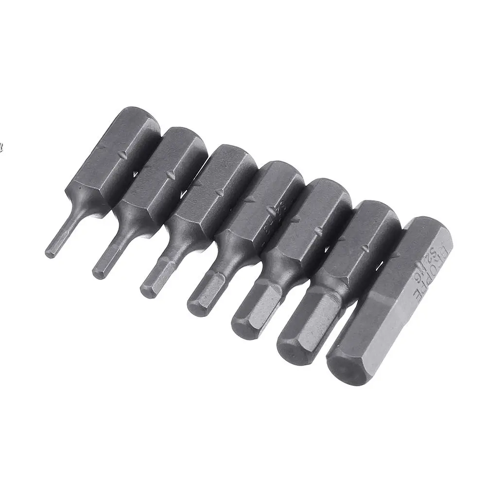 BROPPE 44Pcs Screwdriver Bit Set - Phillips Slotted Torx Hex - 1/4 Inch Shank - Image 3