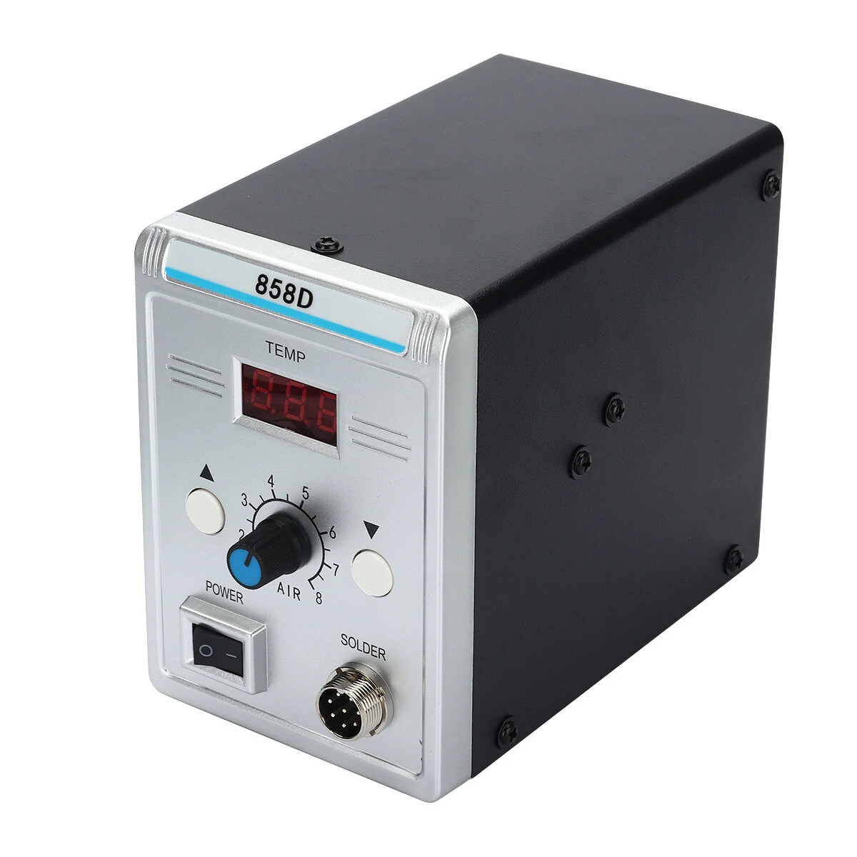 858D 700W Solder Station | BGA Rework & SMD Heat Air Gun | 220V/110V - Image 3