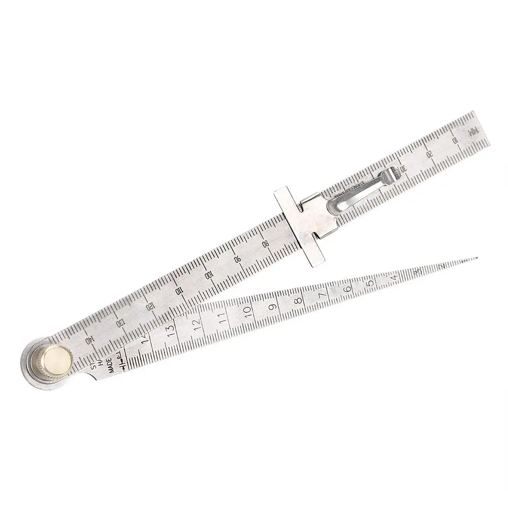 Stainless Steel Wedge Taper Ruler | 1-150mm Feeler Gauges for Bore Measurement - Image 2