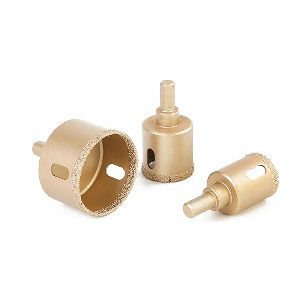 Drillpro 25-60mm Hole Saw Cutter | Brazed for Tile Ceramic Glass & Marble - Image 3