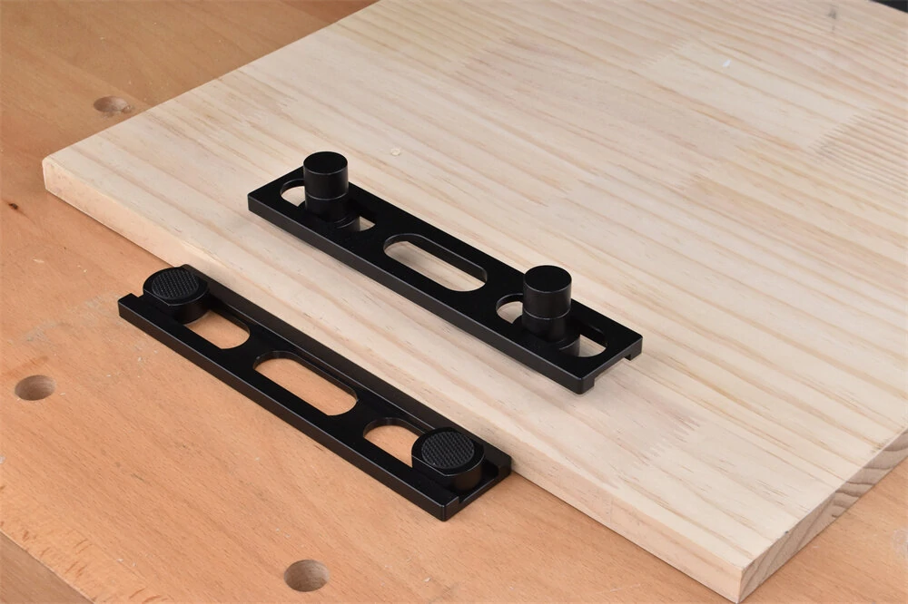 Fonson Woodworking Planing Stop with 10 Bench Dogs - Router Table Accessory - Image 3